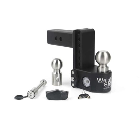 Weigh Safe 6in Drop Hitch w/Built-in Scale & 2.5in Shank (10K/22K GTWR) w/WS05 - Steel