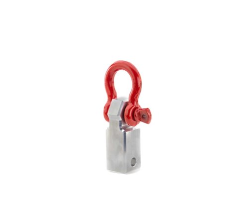 Weigh Safe Towing Recovery - Red Hard Shackle Hitch w/Aluminum Body