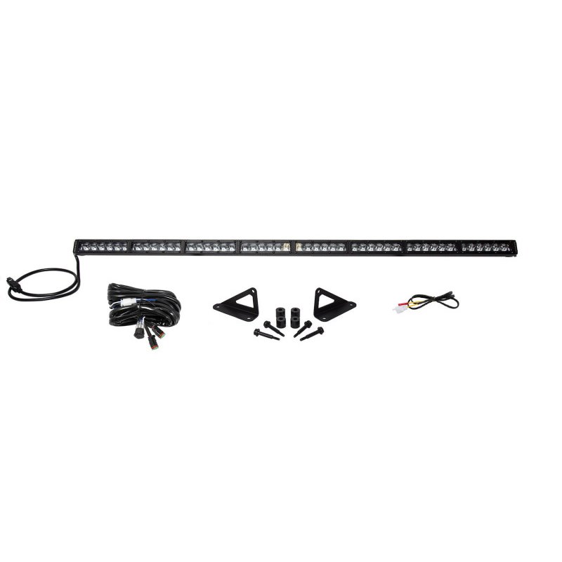 Diode Dynamics 18-21 Jeep JL Wrangler/Gladiator SS50 Hood LED Light Bar Kit - White Driving