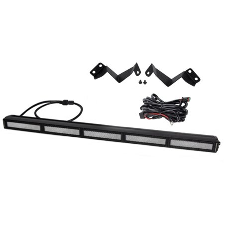 Diode Dynamics 16-21 Toyota Tacoma SS30 Stealth Lightbar Kit - White Flood