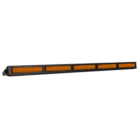 Diode Dynamics 30 In LED Light Bar Single Row Straight - Amber Flood Each Stage Series