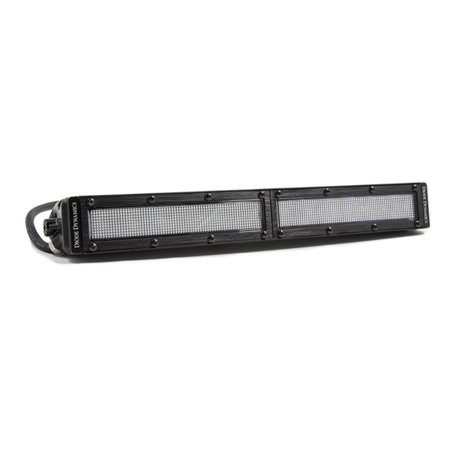 Diode Dynamics 12 In LED Light Bar Single Row Straight Clear Flood Each Stage Series