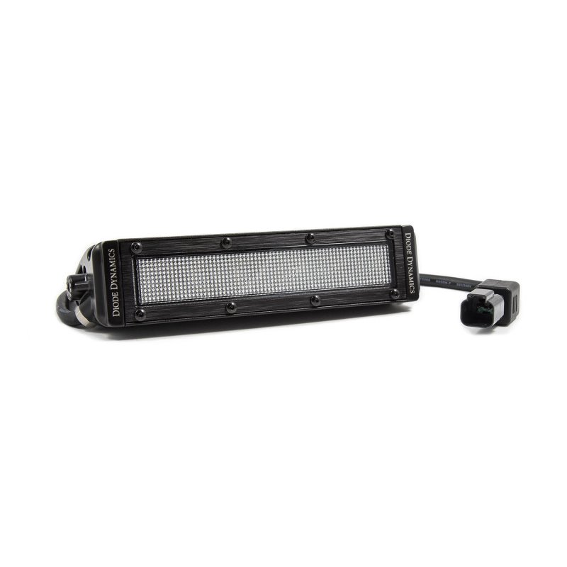 Diode Dynamics 6 In LED Light Bar Single Row Straight SS6 - White Flood Light Bar (Single)