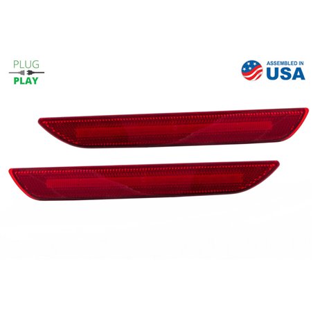 Diode Dynamics 15-21 EU/AU Ford Mustang LED Sidemarkers - Red (Pair)