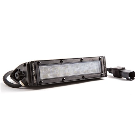 Diode Dynamics 6 In LED Light Bar Single Row Straight SS6 - White Wide Light Bar (Single)