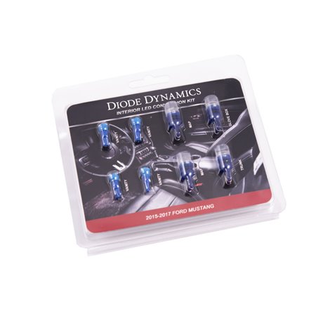 Diode Dynamics Mustang Interior Light Kit 15-17 Mustang Stage 1 - Blue