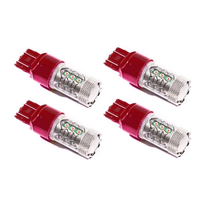 Diode Dynamics 7443 LED Bulb XP80 LED - Red Set of 4