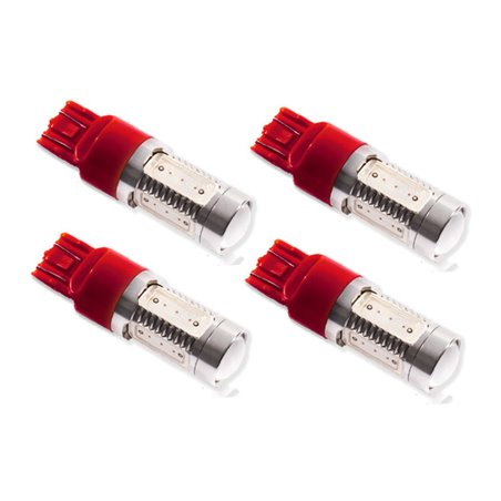 Diode Dynamics 7443 LED Bulb HP11 LED - Red Set of 4