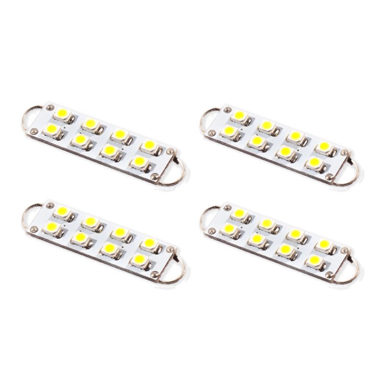 Diode Dynamics 44mm SML8 LED Bulb - Cool - White Set of 4