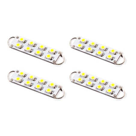 Diode Dynamics 44mm SML8 LED Bulb - Cool - White Set of 4