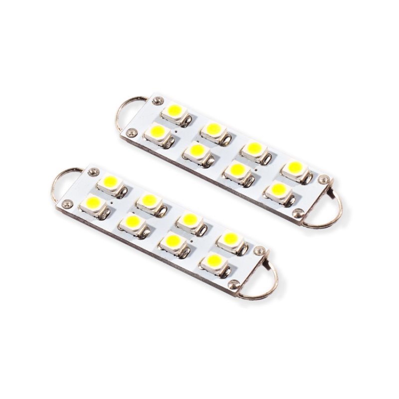 Diode Dynamics 44mm SML8 LED Bulb - Cool - White (Pair)