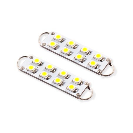 Diode Dynamics 44mm SML8 LED Bulb - Cool - White (Pair)