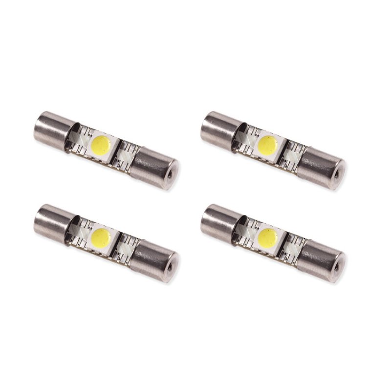 Diode Dynamics 28mm SMF1 LED Bulb - Cool - White Set of 4