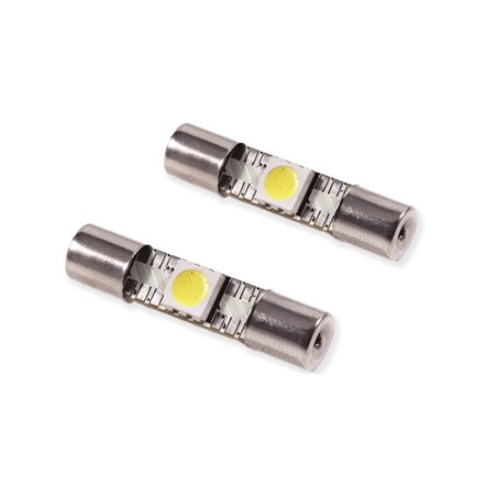 Diode Dynamics 28mm SMF1 LED Bulb Warm - White (Pair)