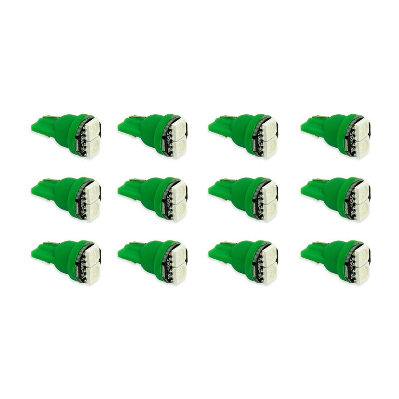 Diode Dynamics 194 LED Bulb SMD2 LED - Green Set of 12