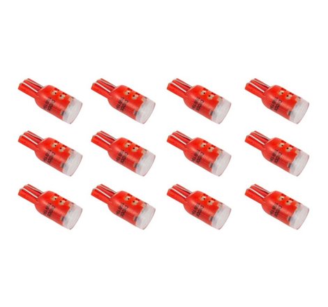 Diode Dynamics 194 LED Bulb HP5 LED - Red Set of 12