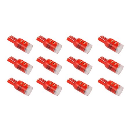 Diode Dynamics 194 LED Bulb HP5 LED - Red Set of 12