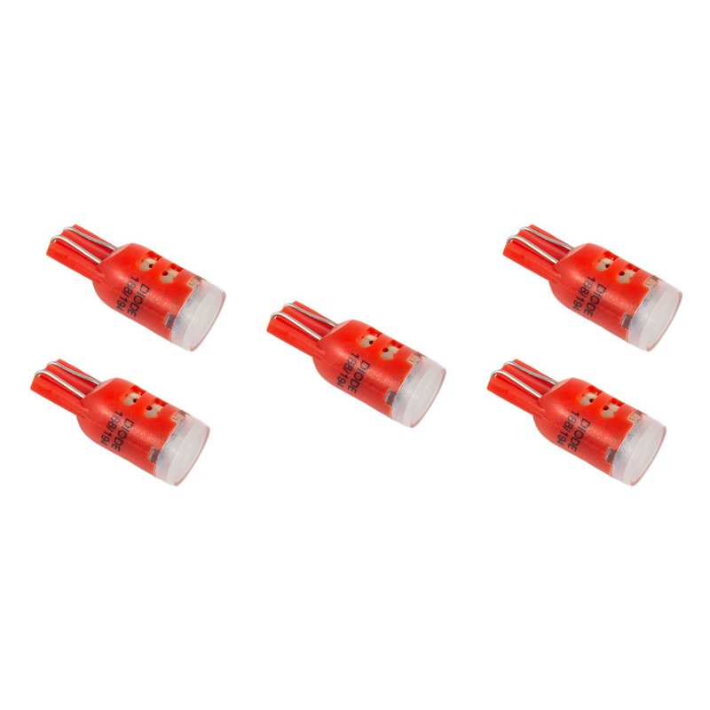 Diode Dynamics 194 LED Bulb HP5 - Red (five)