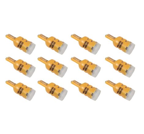 Diode Dynamics 194 LED Bulb HP5 LED - Amber Set of 12