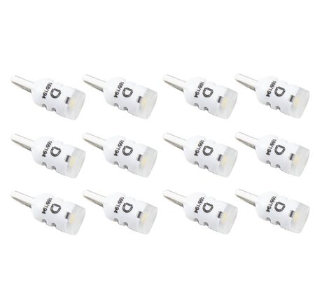 Diode Dynamics 194 LED Bulb HP3 LED - Cool - White Set of 12