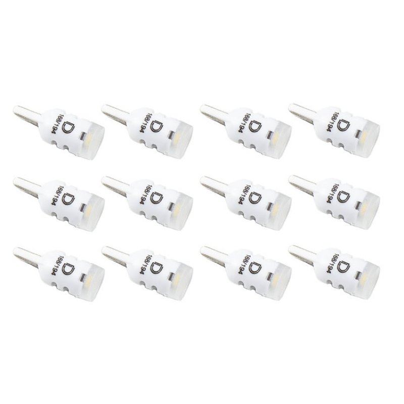 Diode Dynamics 194 LED Bulb HP3 LED Warm - White Set of 12