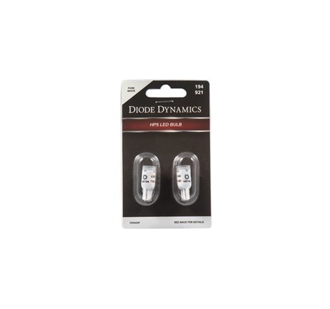 Diode Dynamics 194 LED Bulb HP5 LED Pure - White Short (Pair)