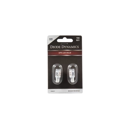 Diode Dynamics 194 LED Bulb HP5 LED Warm - White Short (Pair)