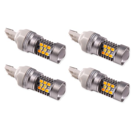 Diode Dynamics 7443 LED Bulb HP24 LED - Cool - White Switchback Set of 4