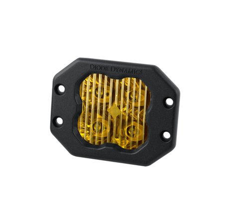 Diode Dynamics SS3 LED Pod Pro - Yellow Driving Flush (Single)