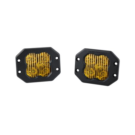 Diode Dynamics SS3 LED Pod Pro - Yellow Driving Flush (Pair)