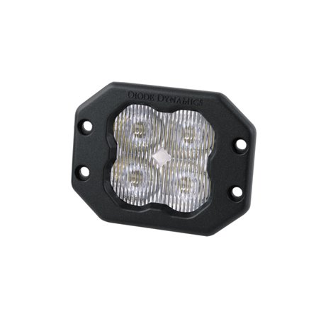 Diode Dynamics SS3 LED Pod Pro - White SAE Fog Flush (Single)