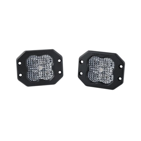 Diode Dynamics SS3 LED Pod Pro - White Flood Flush (Pair)