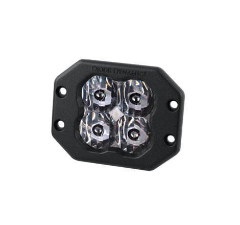 Diode Dynamics SS3 LED Pod Pro - White SAE Driving Flush (Single)