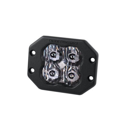 Diode Dynamics SS3 LED Pod Pro - White SAE Driving Flush (Single)