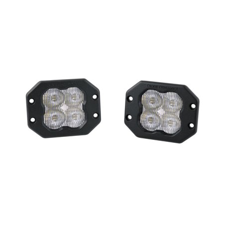 Diode Dynamics SS3 LED Pod Sport - White SAE Fog Flush (Pair)