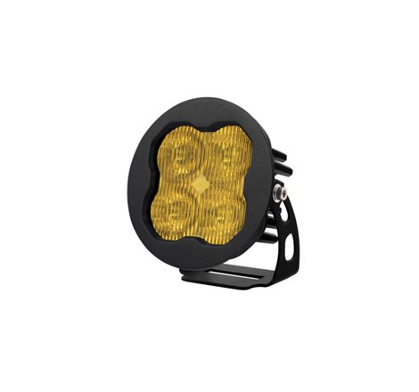 Diode Dynamics SS3 LED Pod Pro - Yellow SAE Fog Round (Single)