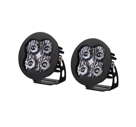 Diode Dynamics SS3 LED Pod Sport - White SAE Driving Round (Pair)