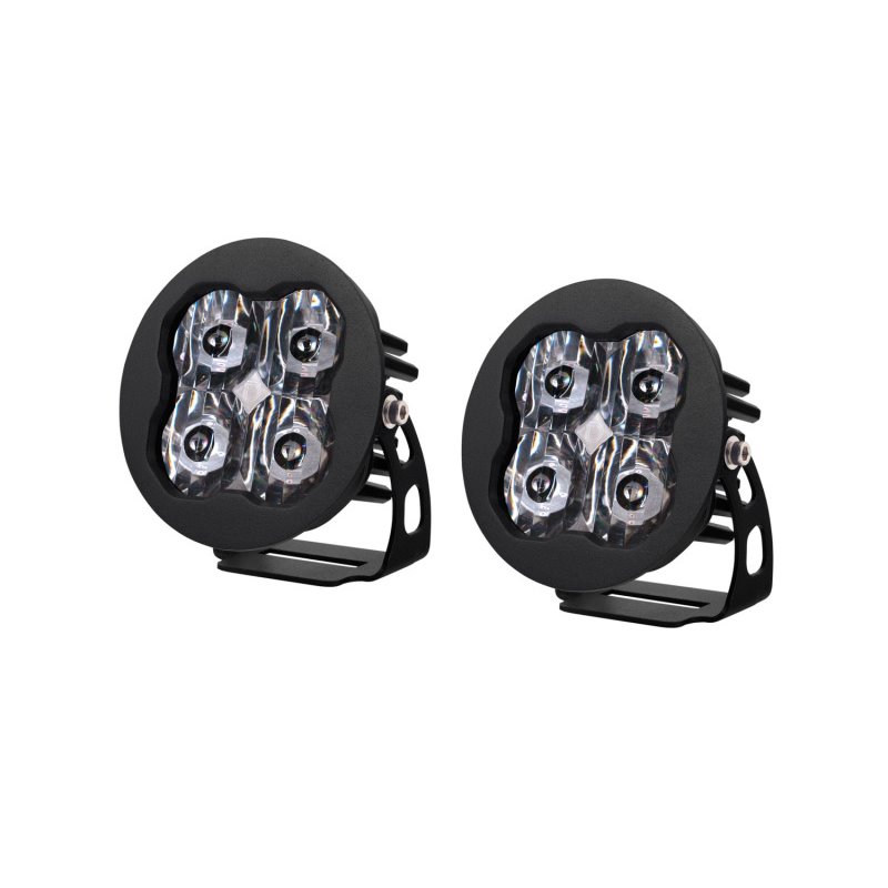 Diode Dynamics SS3 LED Pod Sport - White SAE Driving Round (Pair)