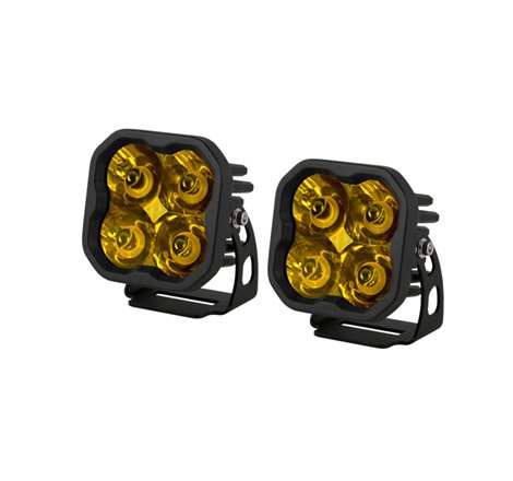 Diode Dynamics SS3 LED Pod Pro - Yellow Spot Standard (Pair)