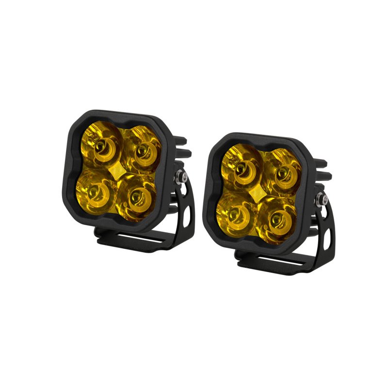 Diode Dynamics SS3 LED Pod Sport - Yellow Spot Standard (Pair)