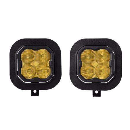 Diode Dynamics SS3 Type SD LED Fog Light Kit Pro - Yellow SAE Fog