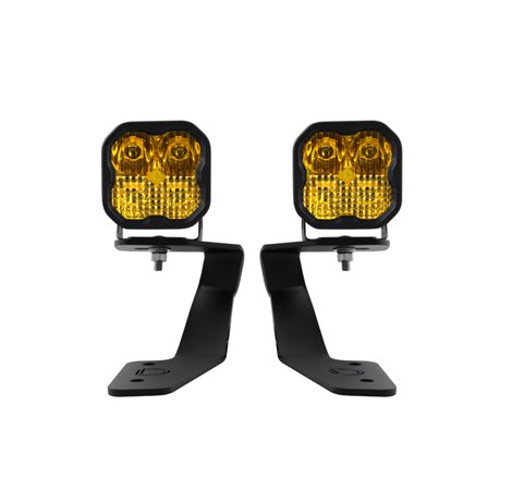 Diode Dynamics 18-21 Subaru Crosstrek Pro SS3 LED Ditch Light Kit - Yellow Combo