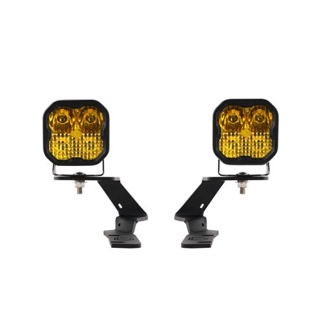 Diode Dynamics 19-21 Ford Ranger Pro SS3 LED Ditch Light Kit - Yellow Combo