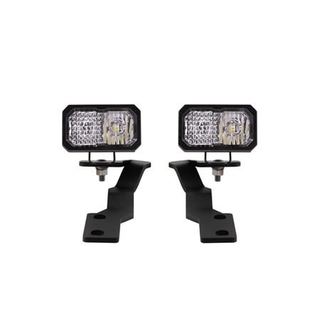 Diode Dynamics 16-21 Toyota Tacoma Stage Series 2in LED Ditch Light Kit - Pro White Combo