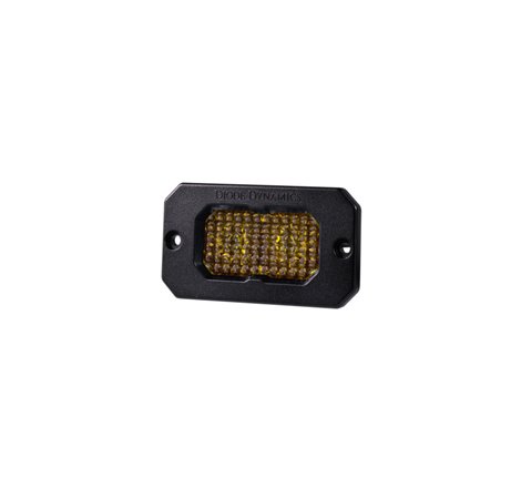 Diode Dynamics Stage Series 2 In LED Pod Pro - Yellow Flood Flush ABL Each