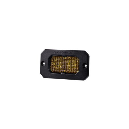 Diode Dynamics Stage Series 2 In LED Pod Pro - Yellow Flood Flush ABL Each