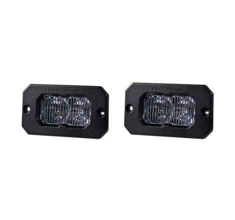 Diode Dynamics Stage Series 2 In LED Pod Pro - White Fog Flush ABL (Pair)