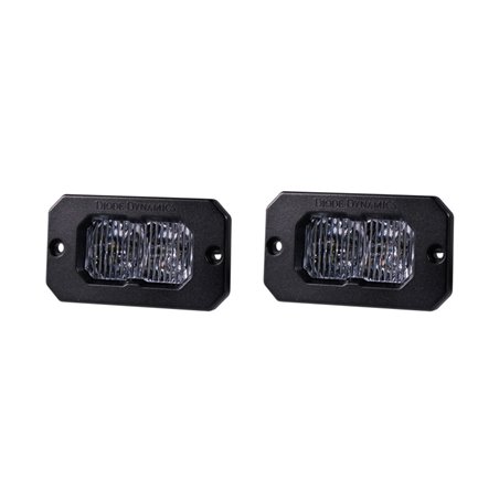 Diode Dynamics Stage Series 2 In LED Pod Pro - White Fog Flush ABL (Pair)