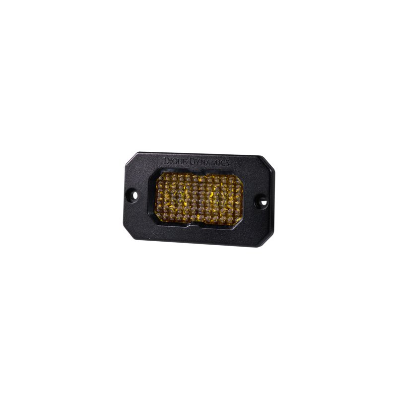 Diode Dynamics Stage Series 2 In LED Pod Sport - Yellow Flood Flush ABL Each