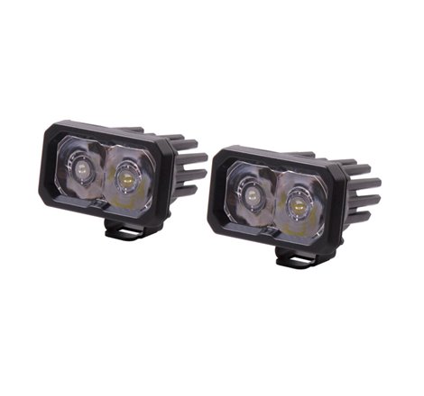 Diode Dynamics Stage Series 2 In LED Pod Pro - White Spot Standard BBL (Pair)